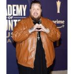 Jelly Roll ACM Awards 2024 Leather Jacket