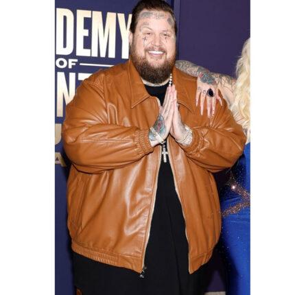 Jelly Roll Leather Jacket