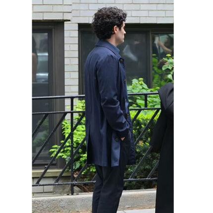 Joe Goldberg Blue Cotton Jacket
