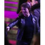 Mission Impossible 8 Tom Mens Black Cruise Jacket