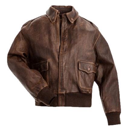 Stranger Things Billy Hargrove Brown Leather Jacket
