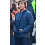 Tom Cruise Blue Cotton Jacket