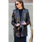Women's Black Blazer Jacket
