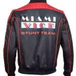 Ryan Gosling The Fall Guy Miami Vice Stuntman Bomber Leather Jacket