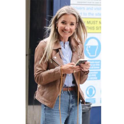Helen Skelton Motorbike Leather Jacket