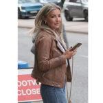 Helen Skelton Women's Motorbike Leather Jacket